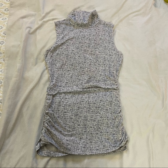 Ruff Hewn Tops Ruff Hewn Grey Small Extra Long Turtleneck